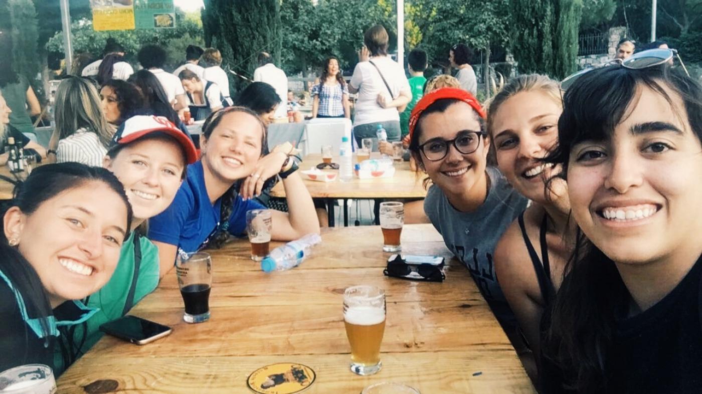 Friends I made during my first month in Madrid. We bonded over beers after our hike in the outskirts of Madrid.
