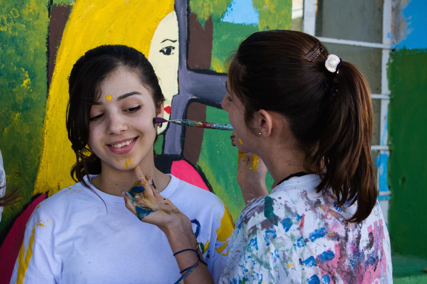 Painting the Future in a Syrian Refugee Camp
