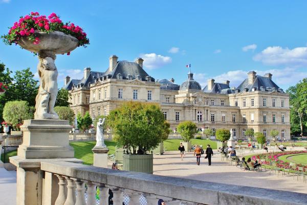 Jardin du Luxembourgh in Paris, France