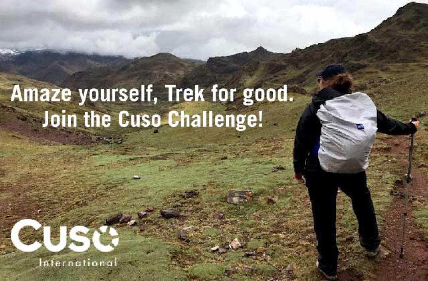 Trek for Good: Join the 2020 Cuso Challenge
