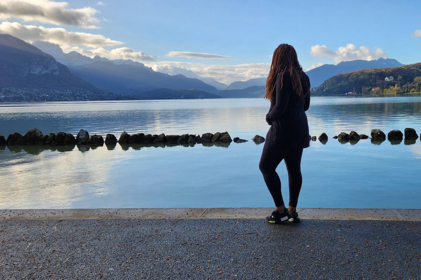 Treasure Aamayah at Lac d&#039;Annecy