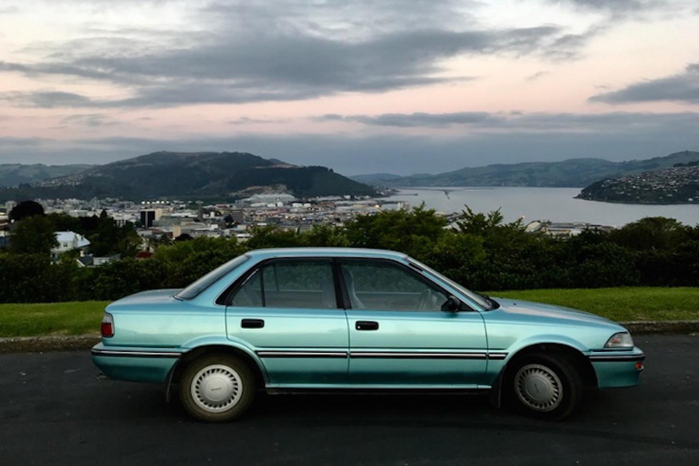 The car I bought for my time studying abroad in New Zealand. 