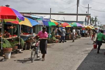 Bourda market in Georgetown, Guyana.
