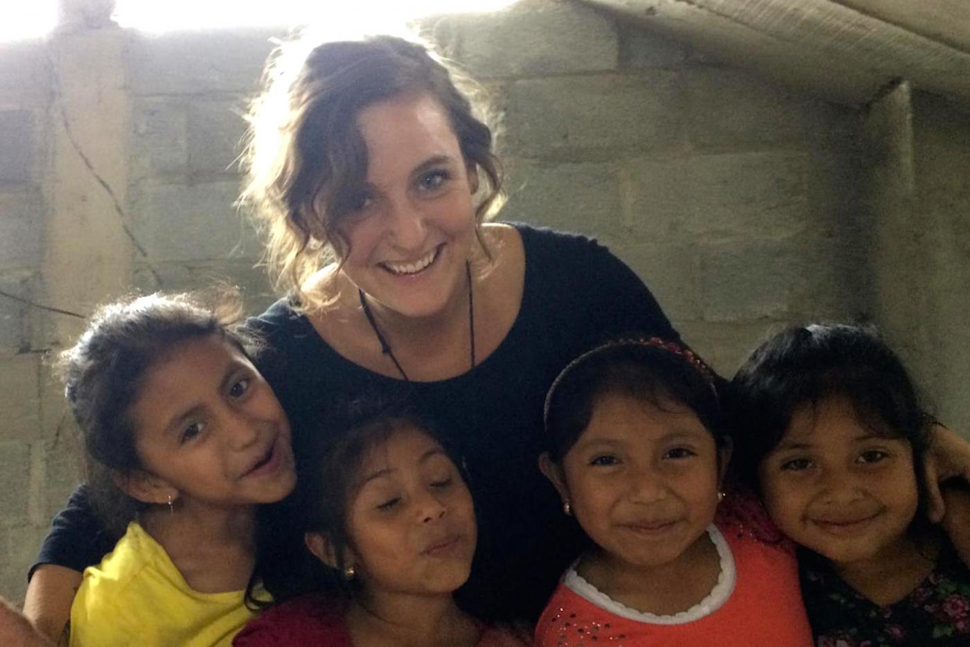 One of Maggie&#039;s last days with the niñas of San Antonio Aguas Calientes, Guatemala.