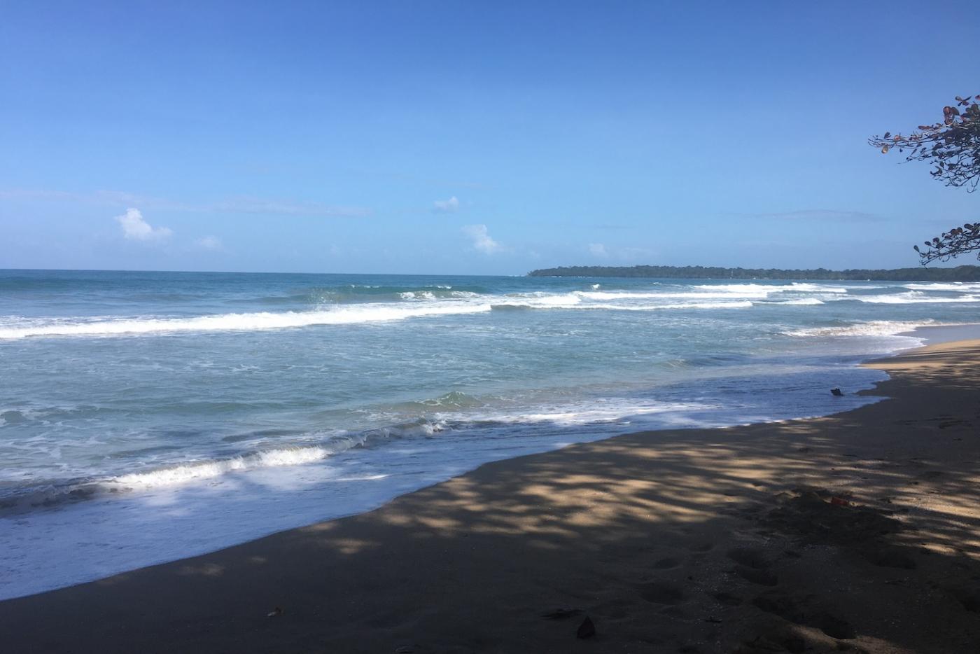 Our favourite beach for relaxing: Punta Uva.