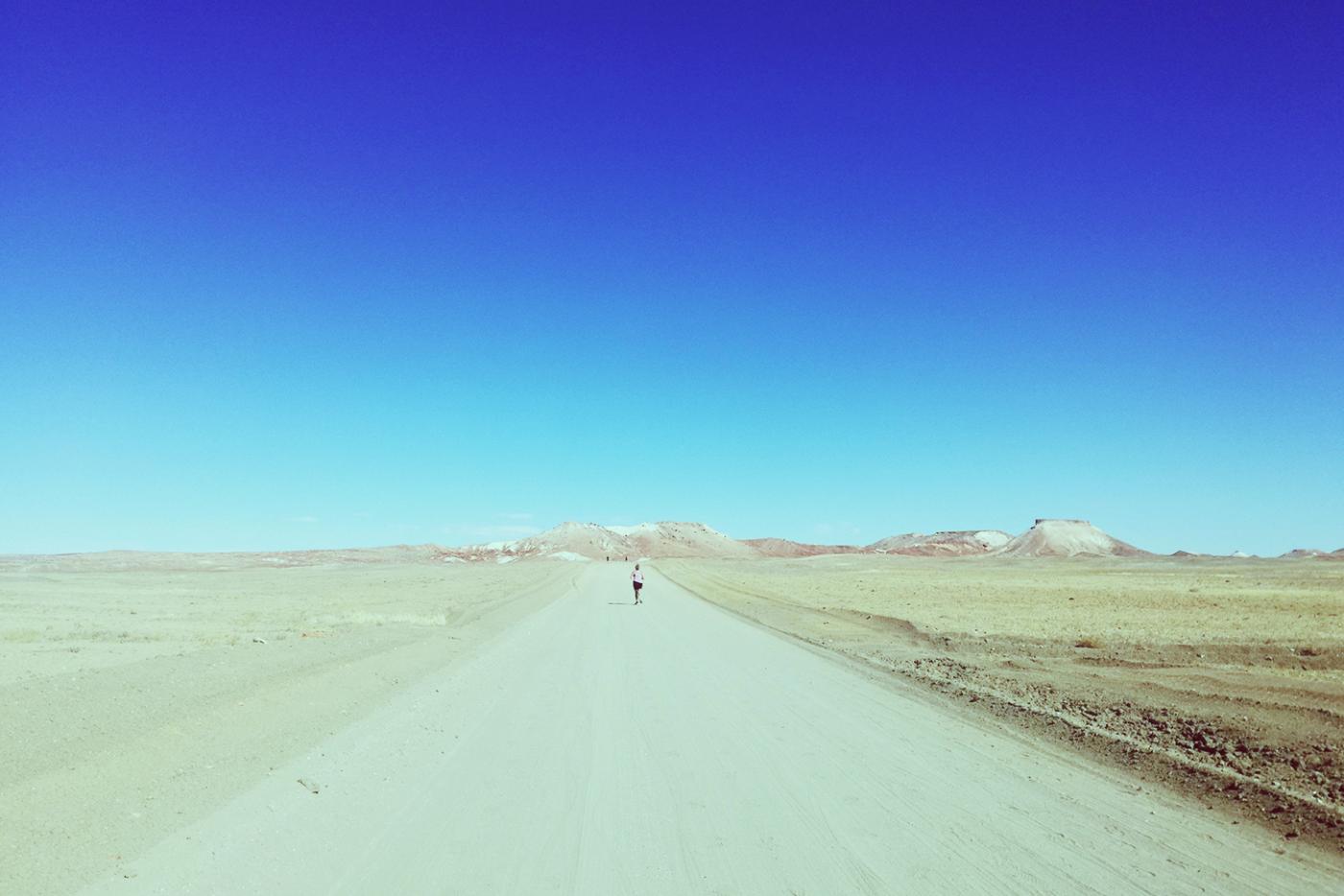 What I Learned Running Across the Desert