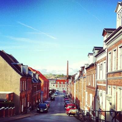 The city of Kolding, Denmark.