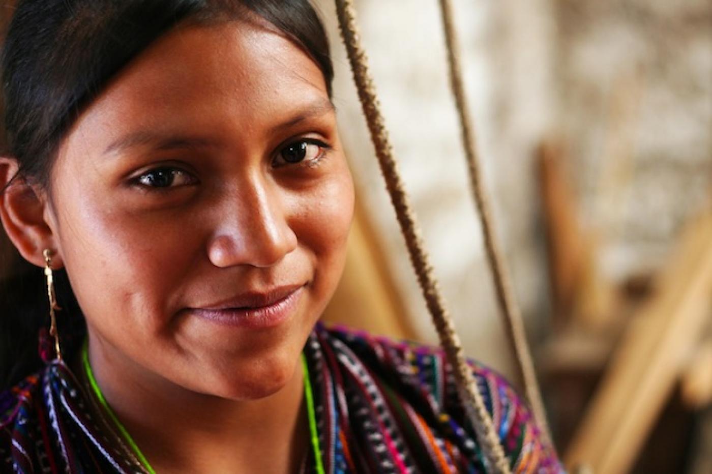 Carmen, a Reading Village Scholar in Guatemala.