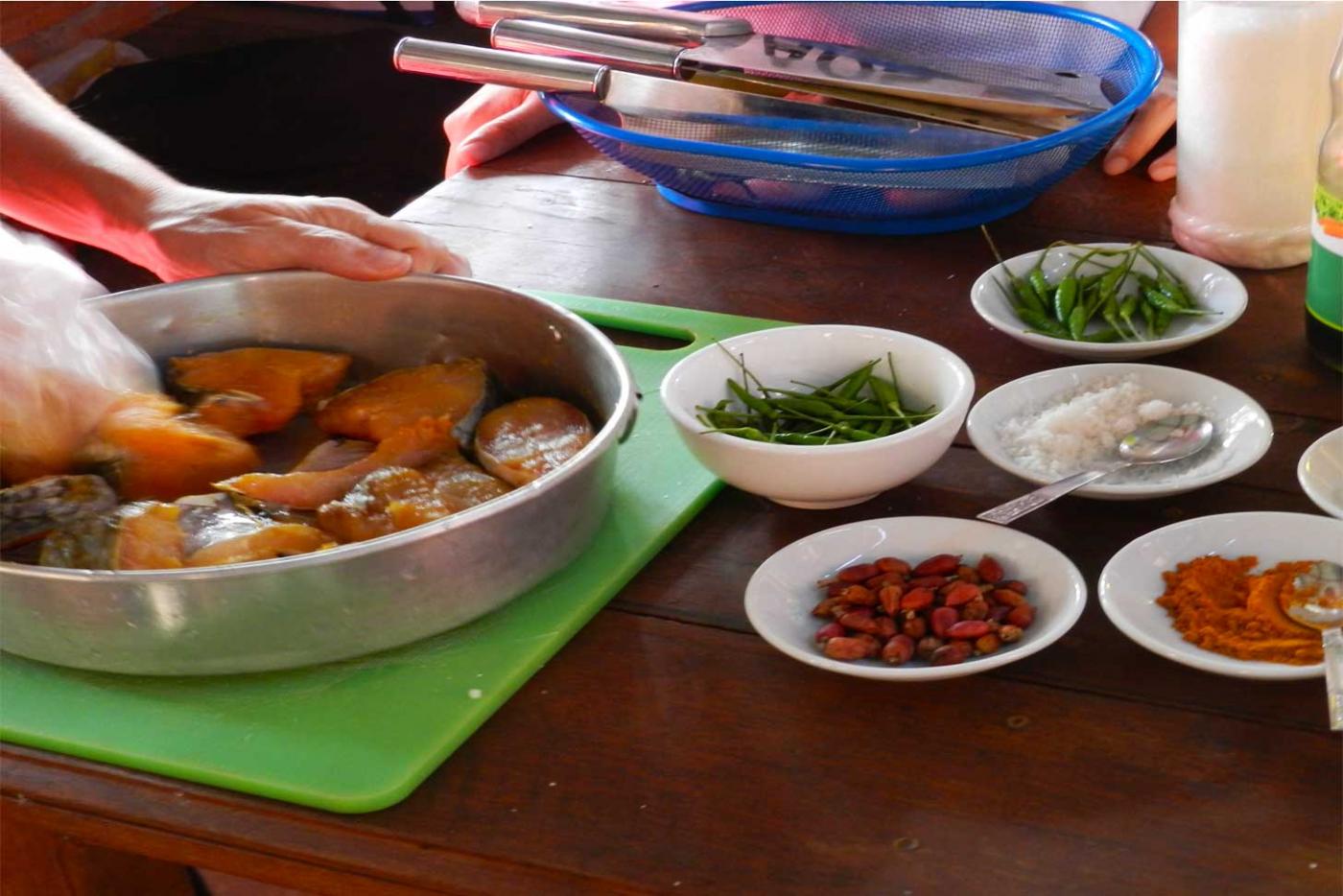 Cooking Lessons in Myanmar