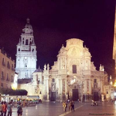 The cathedral in Murcia, Spain. (Photo by T Edwards)