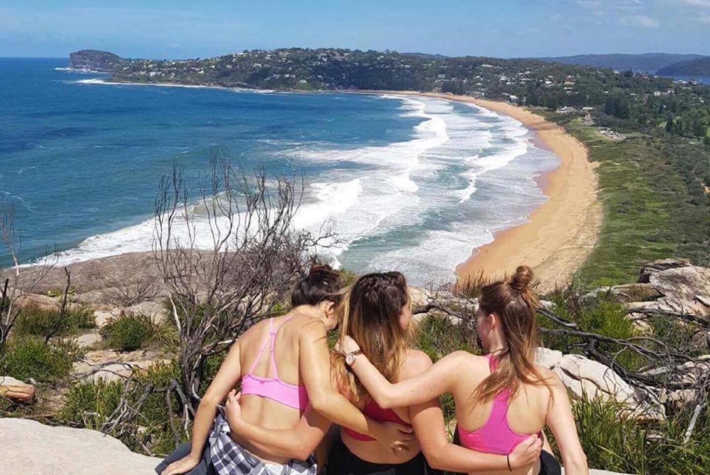Sydney with friends in Australia